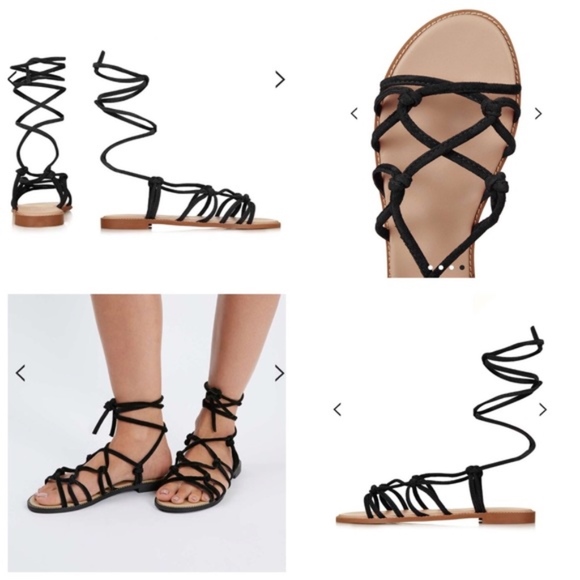 topshop lace up sandals